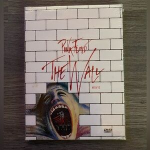 Pink Floyd The Wall DVD Cover - White and Red
